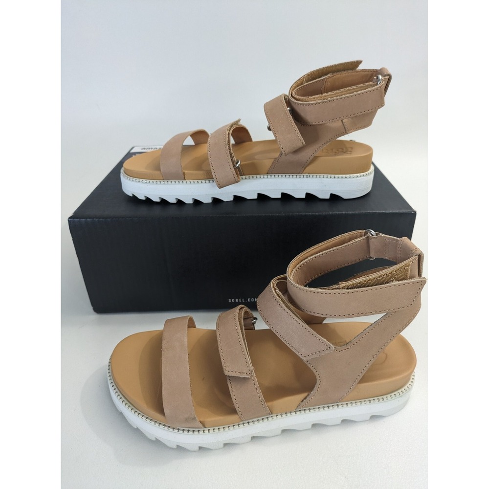 Sorel Women's Roaming Multi Strap Sandals - Honest Beige - Size 7 US